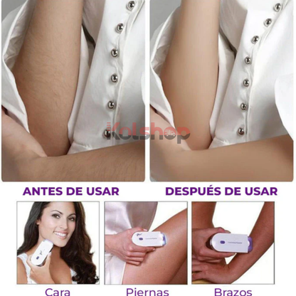DEPILADOR 2 EN 1 FACIAL Y CORPORAL